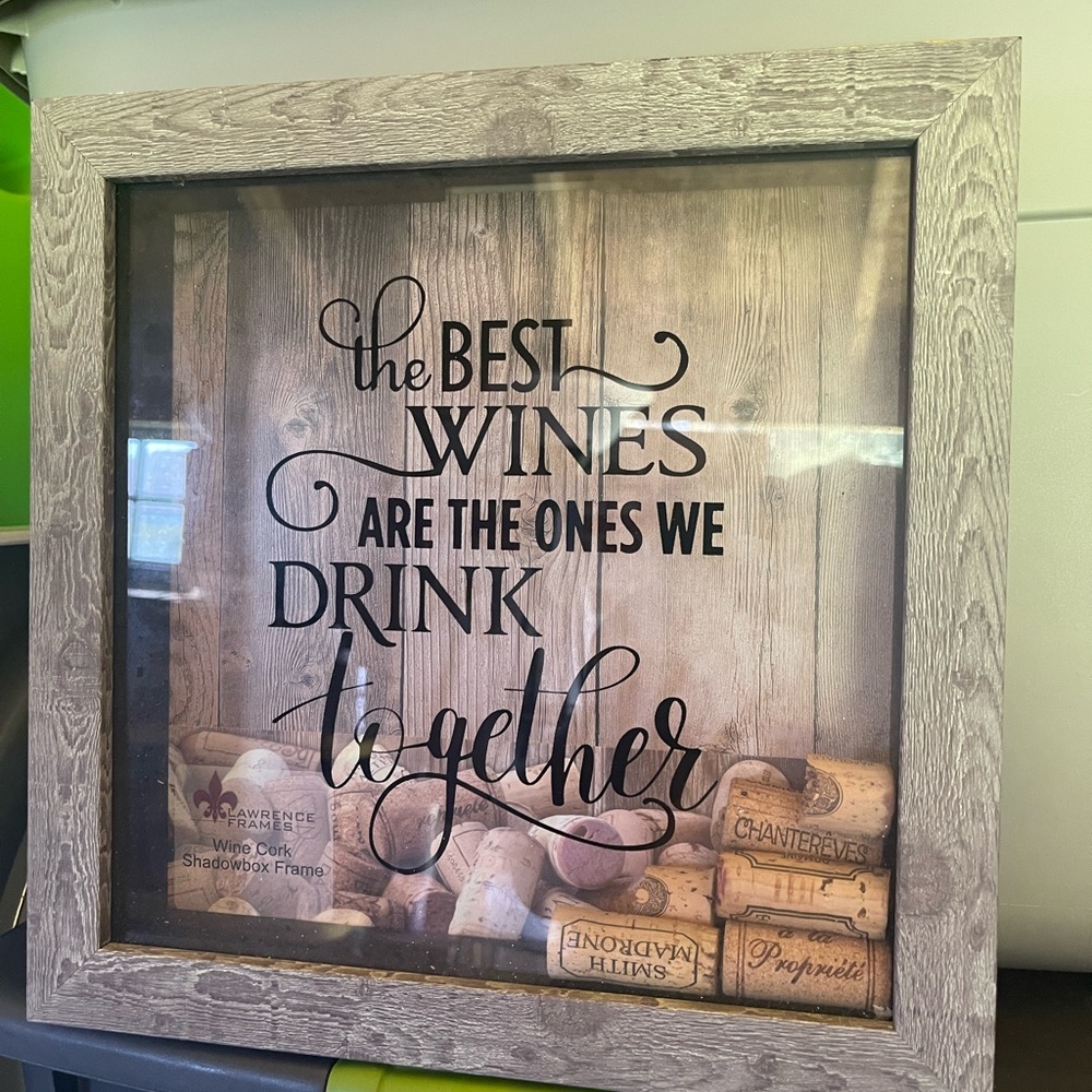 Shadow Box to display Wine Corks